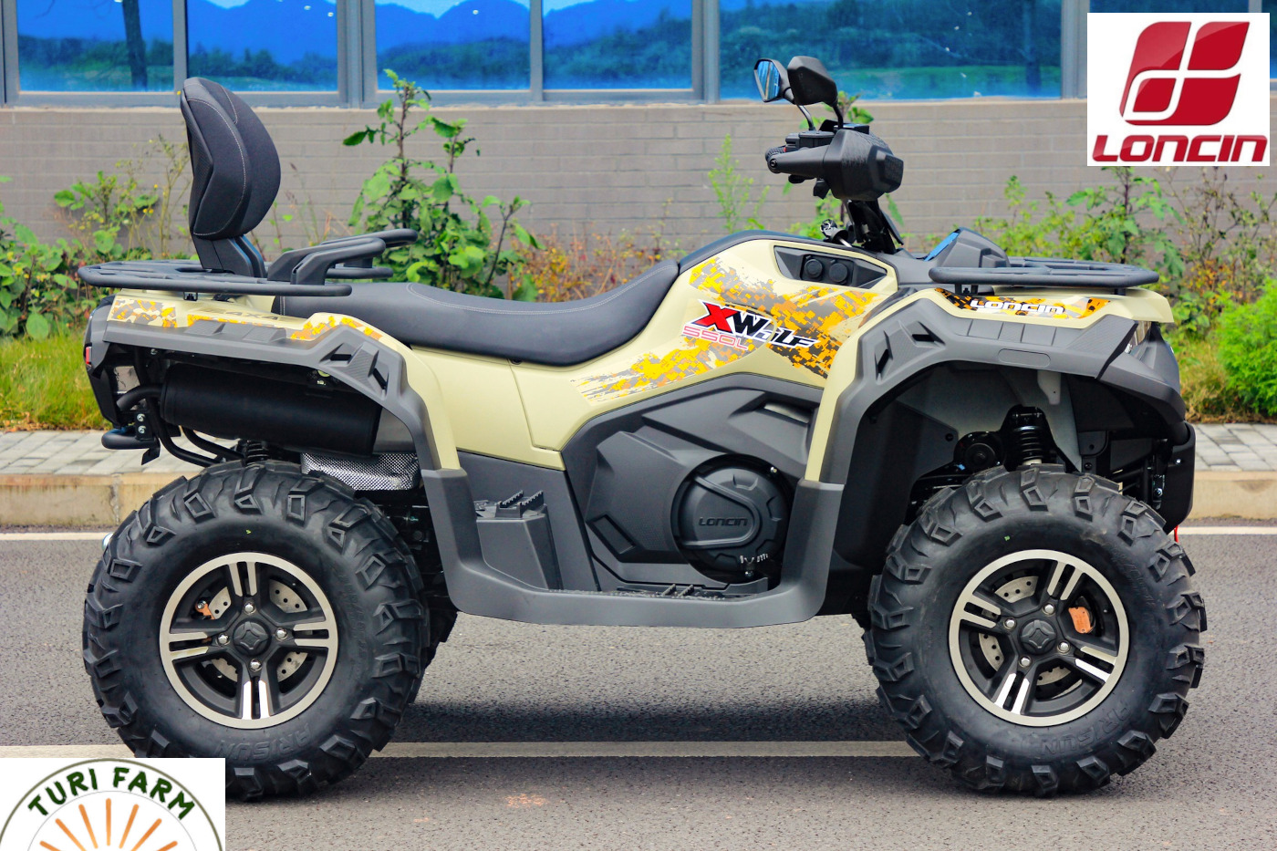 LONCIN XWOLF 550 L EPS szervós, hosszú kivitel